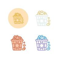 Popcorn Vector Icon