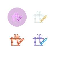 Crossword Vector Icon