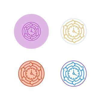 Processing Time Vector Icon