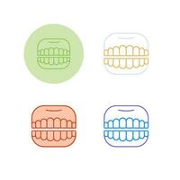 Denture Vector Icon