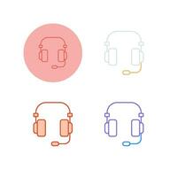 Headset Vector Icon