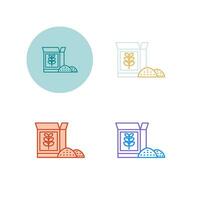 Flour Vector Icon