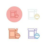 Bakery Yeast Vector Icon