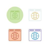 Browser Vector Icon