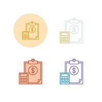 Accounting Vector Icon