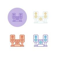 Music System Vector Icon