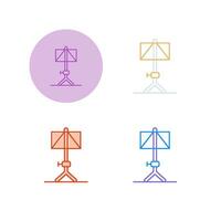 Music Stand Vector Icon