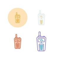 Walkie Talkie Vector Icon