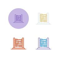 Abacus Vector Icon