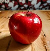 A close-up shot of a single apple, world food day images photo