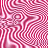 simple abstract seamless pink color distort wavy pattern vector