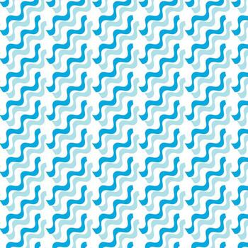 sencillo resumen sin costura cielo lite y oscuro color zig zag modelo vector