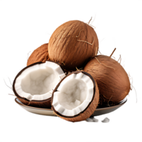 pilha de cocos png