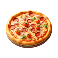 fresh delicious pizza png