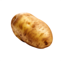 isolerat färsk potatis png