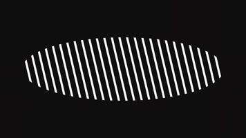 shape line abstract animation motion with alpha channel, transparency background. video