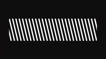shape line abstract animation motion with alpha channel, transparency background. video