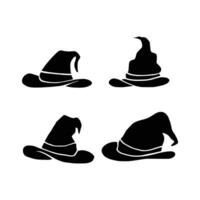 Witches Hat Silhouette vector