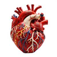 anatomia del cuore umano png
