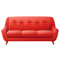 Sofa Illustration ai generieren png