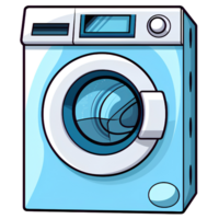 Lavado máquina ilustración ai generativo png