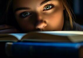 A close-up of a students face, world students day images photo