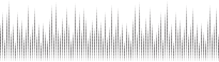 sonido ola. audio música igualada. espectro radial modelo y frecuencia marco png