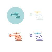 Helicopter Vector Icon