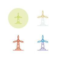 Windmill Vector Icon