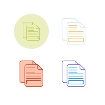 Documents Vector Icon
