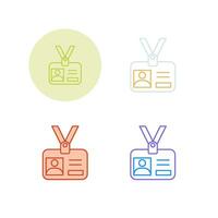 Id Card Vector Icon