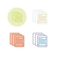 Document Vector Icon