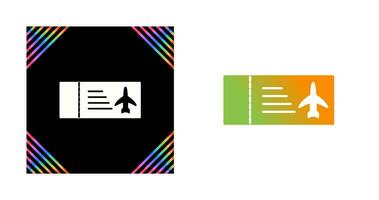 Plane Tickets Vector Icon