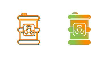 Toxic Waste Vector Icon