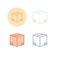 Package Vector Icon