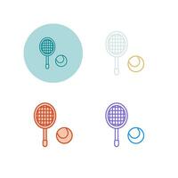 icono de vector de tenis