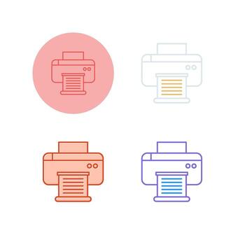 Printer Vector Icon