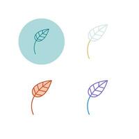 Leaf Vector Icon