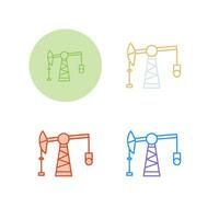 Pumpjack Vector Icon