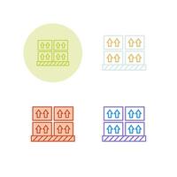 Boxes Vector Icon