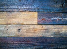 Old timber wall red, brown pattern, texture for background, Wainscoting is any style of wood paneling that is on the lower one-half to one-third of a wall. photo