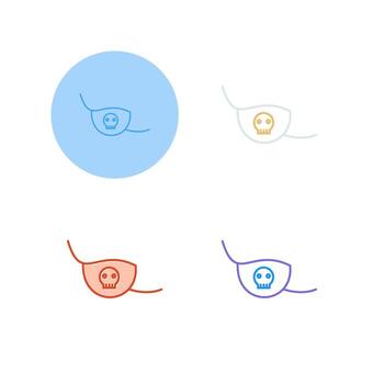 Eye Patch Vector Icon