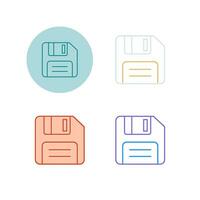 Floppy Disk Vector Icon