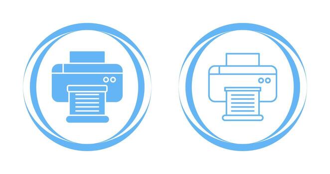 Printer Vector Icon