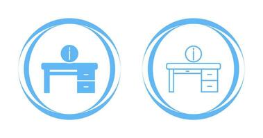 Information Desk Vector Icon