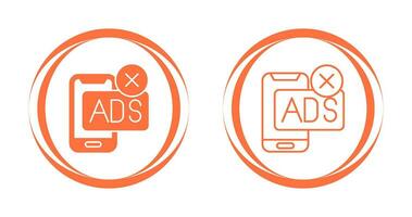 AD Block Vector Icon