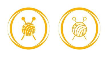 Knitting Vector Icon