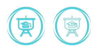 Graduation Presentation Vector Icon