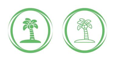 Palm Tree Vector Icon