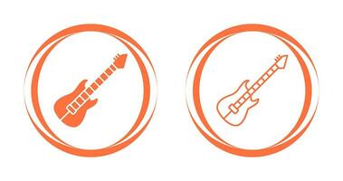 icono de vector de guitarra